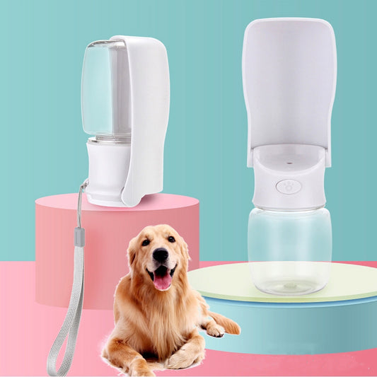 Portable Dog Water Bottle – Foldable Travel Pet Dispenser