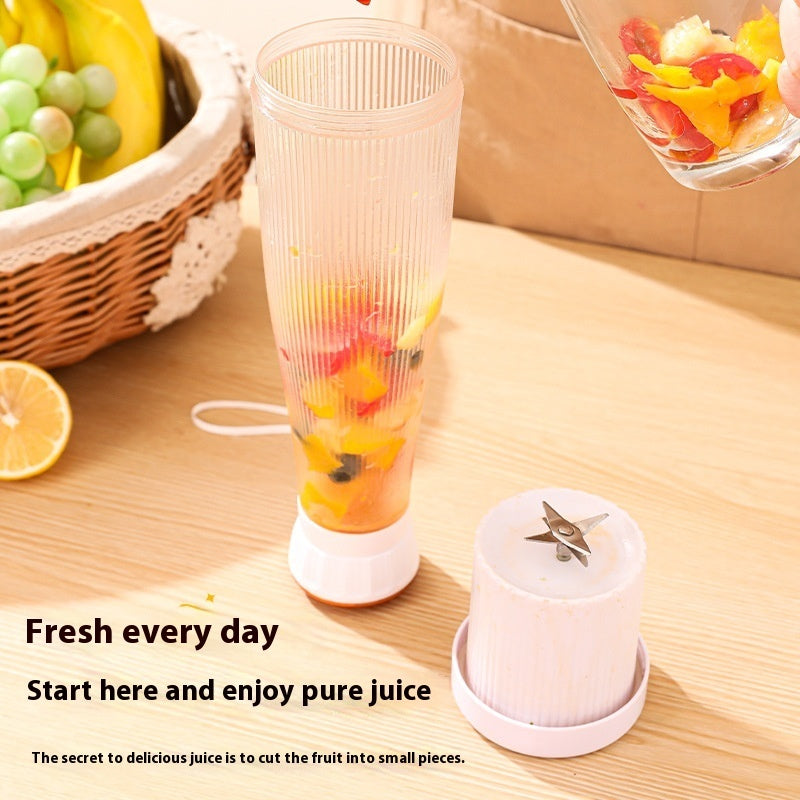 Blend Fresh Anywhere with This Portable Electric Juicer