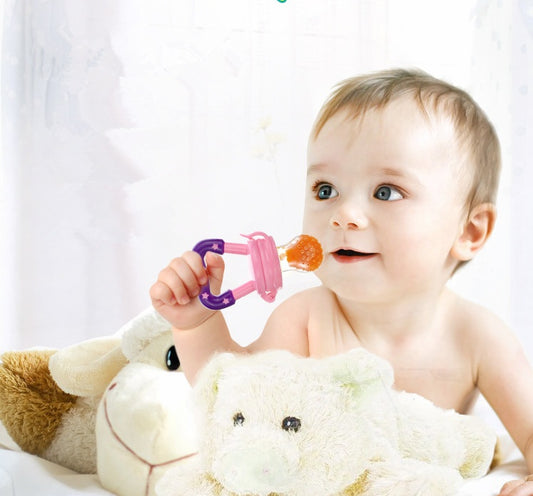 Baby Silicone Pacifier Feeder – Safe, Soothing, Easy Feeding