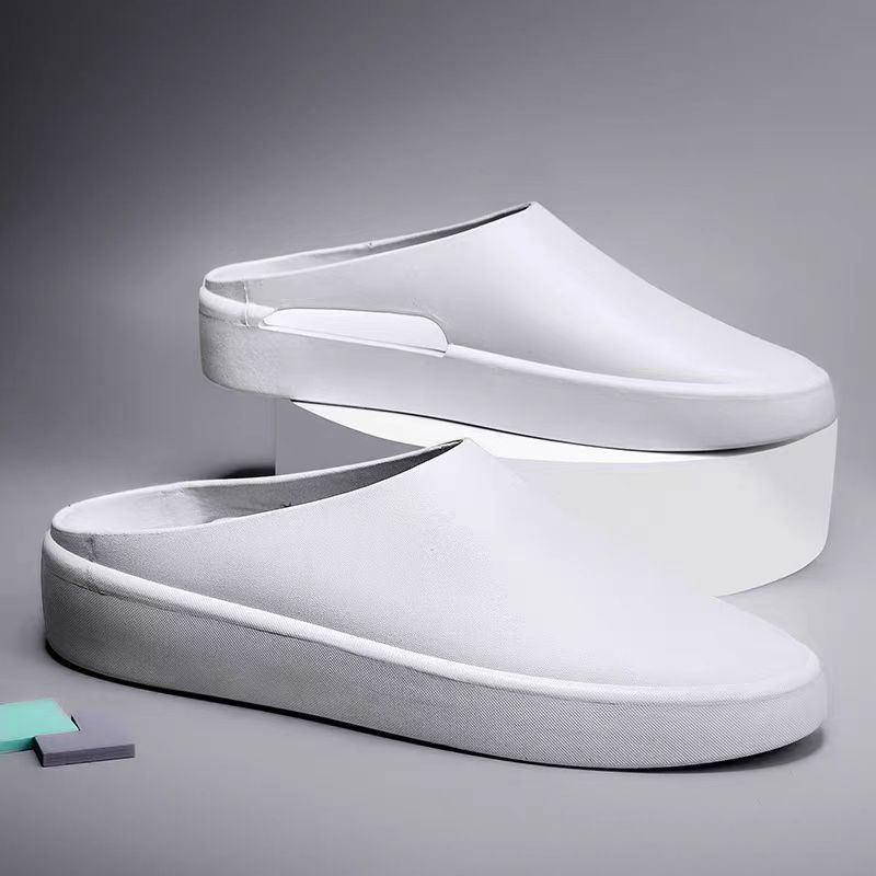 Baotou Slippers For Men Springsummer Outdoor Crocs-style Shoes