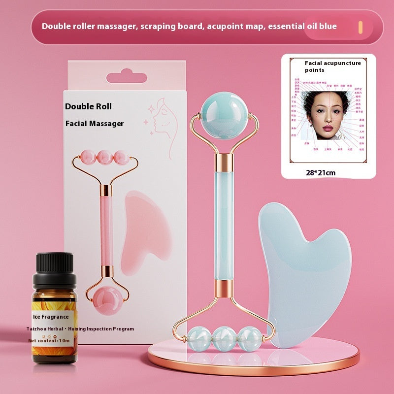 Facial Eye Scraping Massage Jade Roller