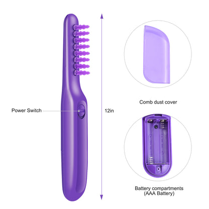 Tangle-Free Electric Brush for Smooth, Happy Hair