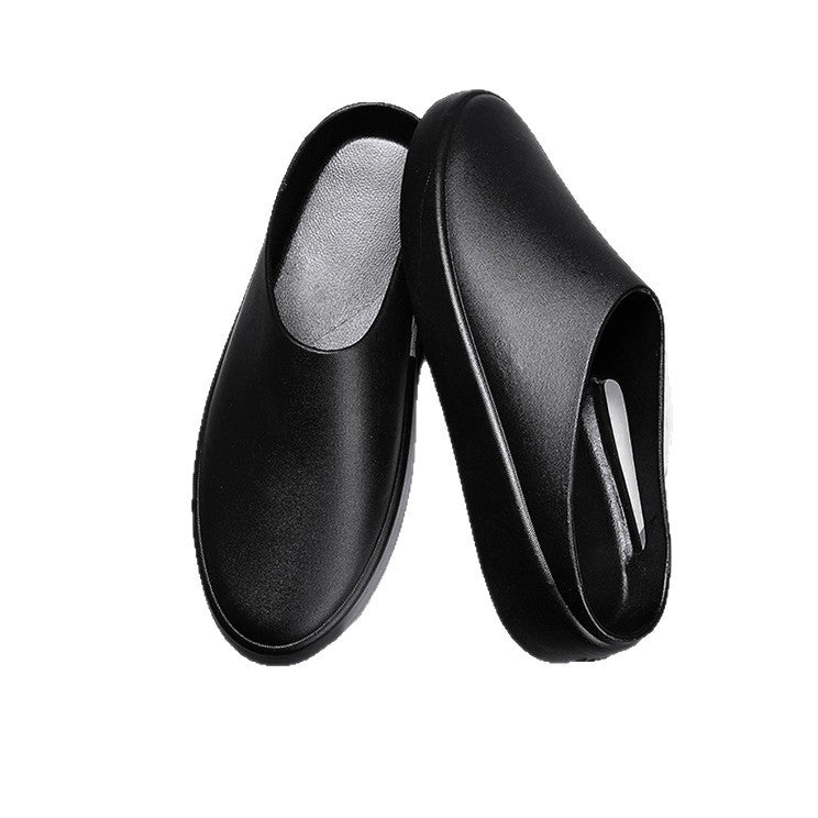 Baotou Slippers For Men Springsummer Outdoor Crocs-style Shoes